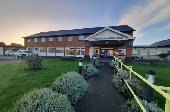 Princess Alexandra Home For The Blind - An outside view of the home