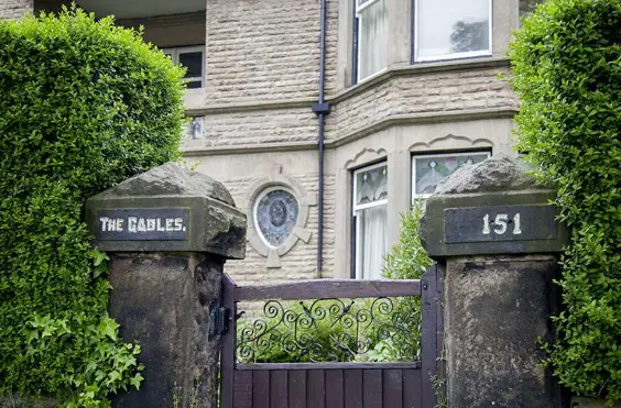 The Gables - An outside view of the home