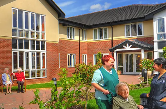 Sutherland Court - An outside view of the home