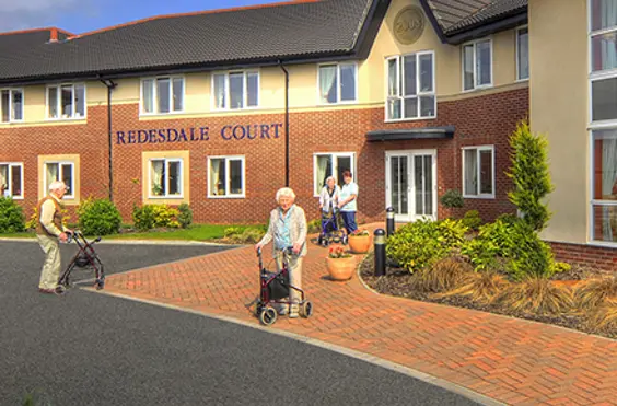 Redesdale Court - An outside view of the home