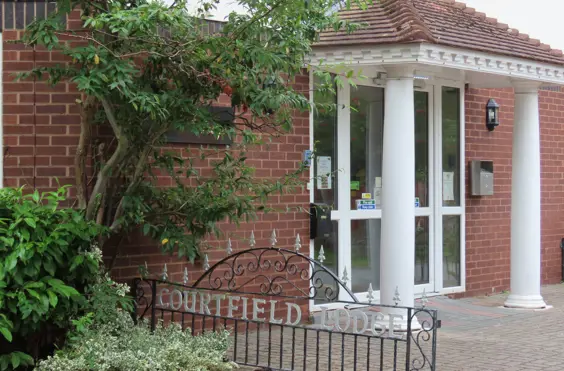Courtfield Lodge - An outside view of the home