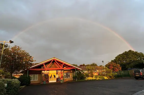 Ann Charlton Lodge - An outside view of the home