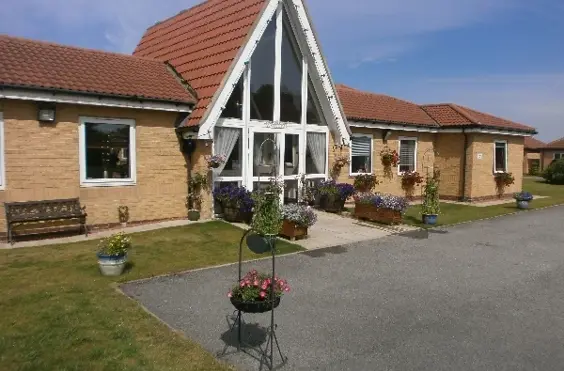 Field View - An outside view of the home