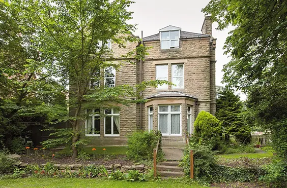 Oxbridge House - An outside view of the home