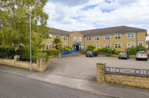 Priestley - An outside view of the home