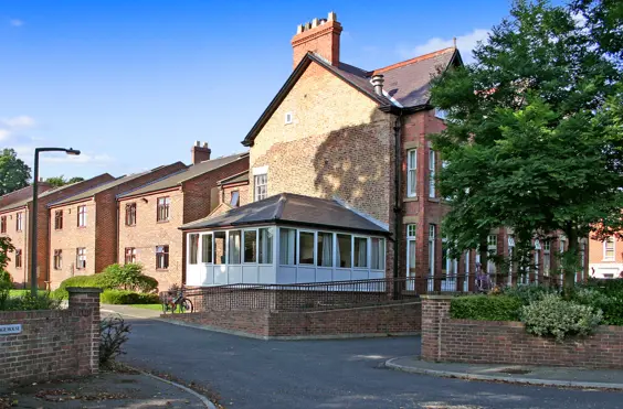 Borrage House - An outside view of the home