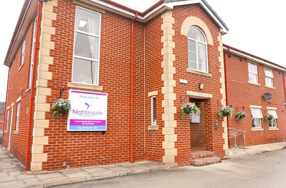 Nightingale - An outside view of the home