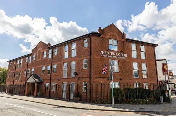 Chester Lodge Care Home - An outside view of the home