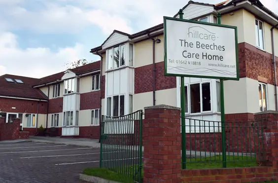 Beeches Care Home - An outside view of the home