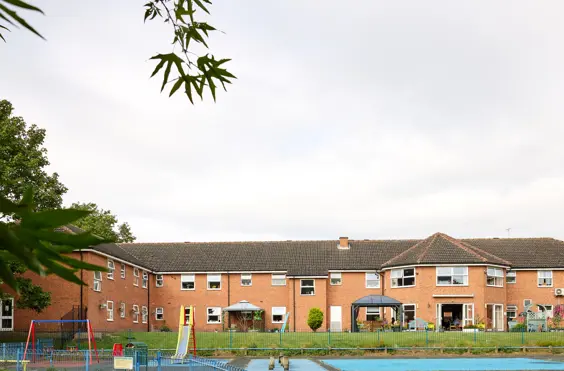 Flower Park Care Home - An outside view of the home