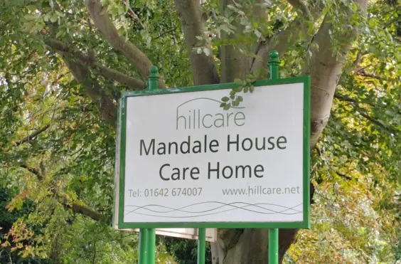 Mandale Care Home - An outside view of the home