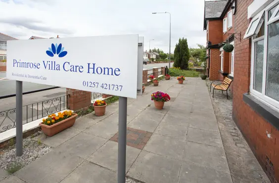 Primrose Villa Care Home - An outside view of the home
