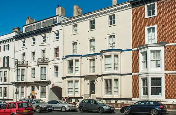 Caedmon House - An outside view of the home