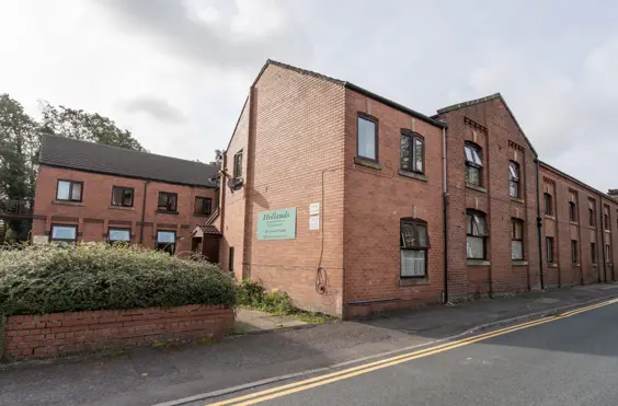 Hollands Care Home - An outside view of the home