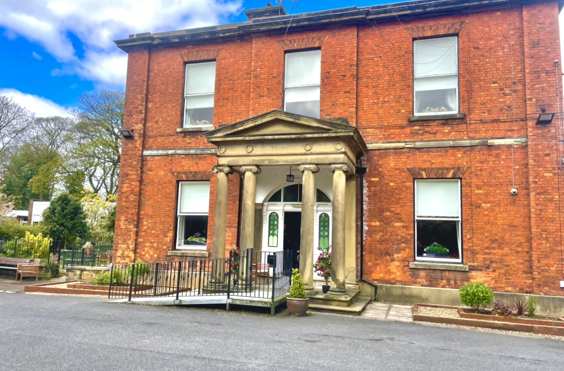 Polebank Hall Residential Care Home - An outside view of the home