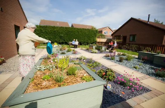 Apple Tree Care Home - Photo of the garden where applicable