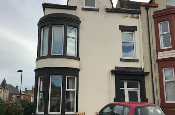 Albany House - An outside view of the home