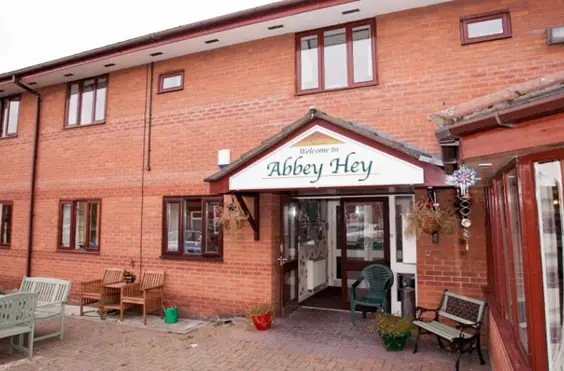 Abbey Hey Care Home - An outside view of the home
