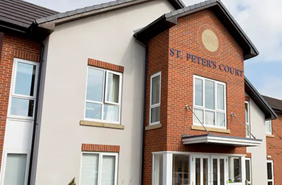 St Peter's Court - An outside view of the home
