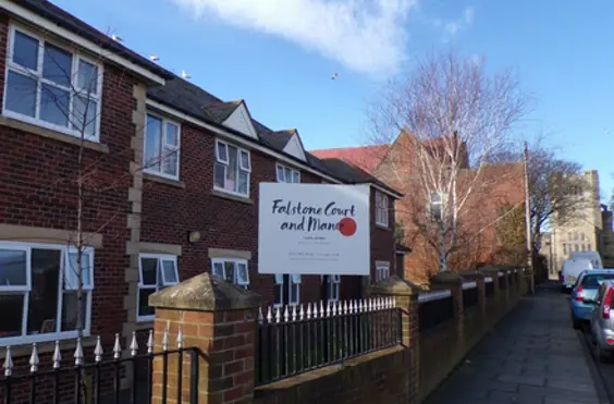 Falstone Court - An outside view of the home
