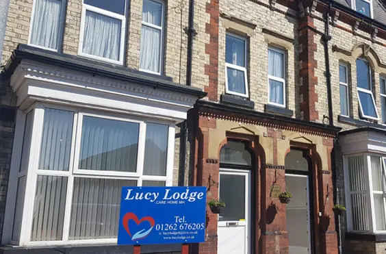Lucy Lodge - An outside view of the home