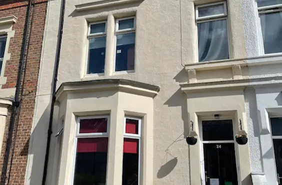 Falmouth House - An outside view of the home