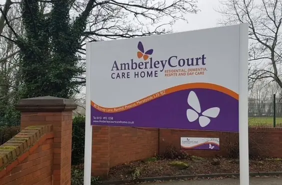 Amberley Court Care Home - An outside view of the home