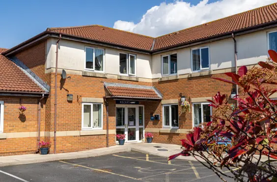 Amber Court - An outside view of the home