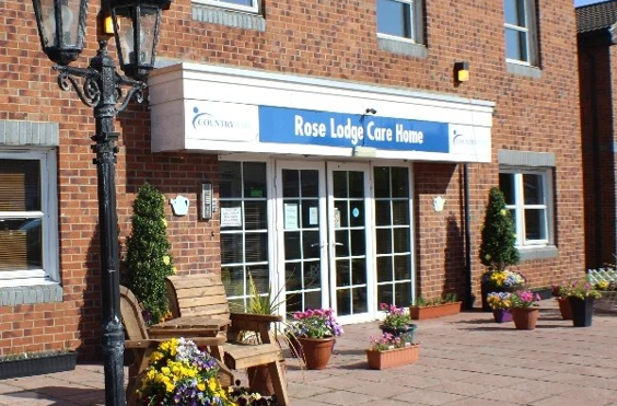 Rose Lodge - An outside view of the home
