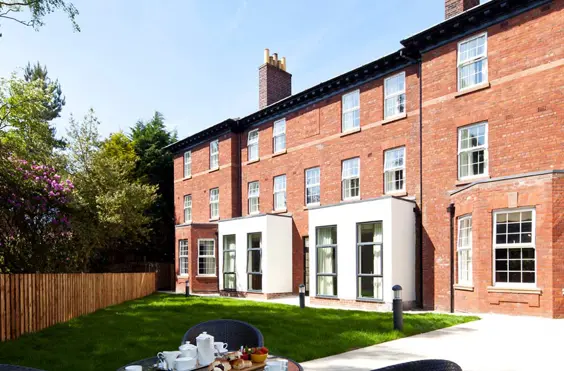 The Hazelwell - An outside view of the home