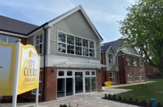 Ivy Court - An outside view of the home