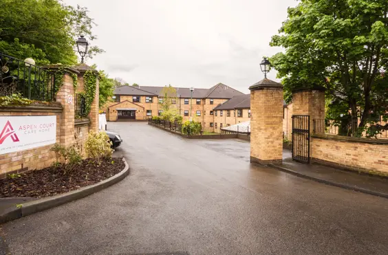 Aspen Court - An outside view of the home