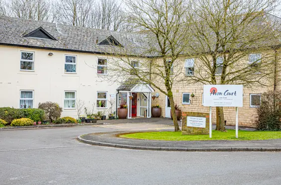 Avon Court Care Home - An outside view of the home