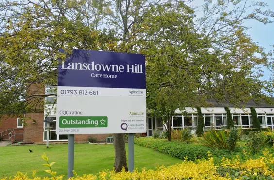Lansdowne Hill Care Home - An outside view of the home