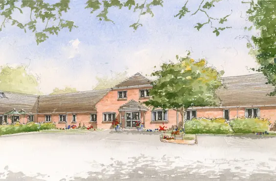 Aldbourne Nursing Home - An outside view of the home