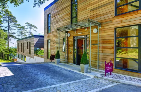 Lincombe Manor - An outside view of the home