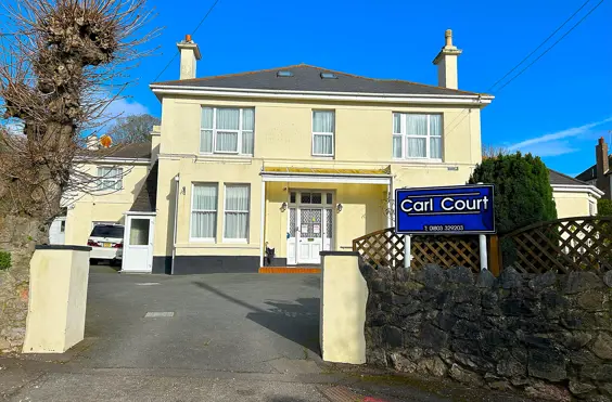 Carl Court - An outside view of the home