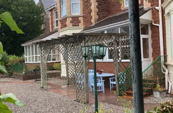 Burnside Court - An outside view of the home