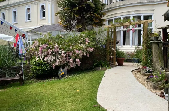 Primley House - An outside view of the home