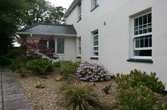 Breage House - An outside view of the home