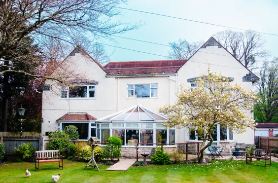 Blenheim Care Home - An outside view of the home