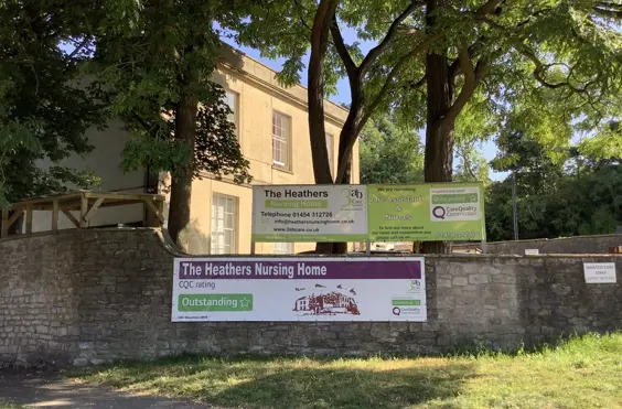 The Heathers Nursing Home - An outside view of the home