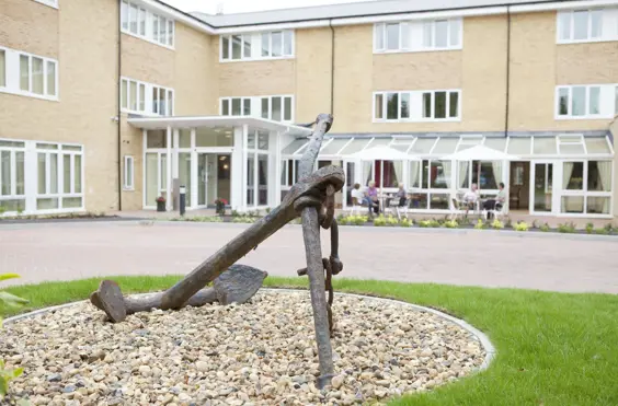 Amherst Court - An outside view of the home