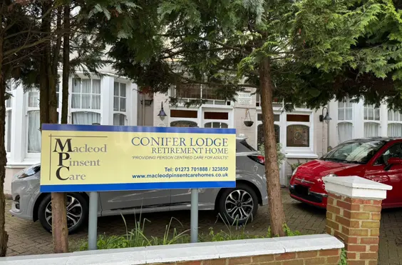 Conifer Lodge - An outside view of the home