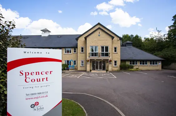 OSJCT Spencer Court - An outside view of the home