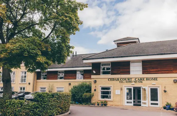 Cedar Court Care Home - An outside view of the home