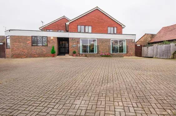 Edward House - An outside view of the home
