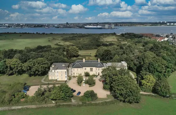 West Cliff Hall - An outside view of the home