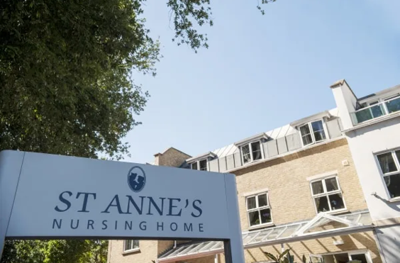 St Annes Nursing Home - An outside view of the home