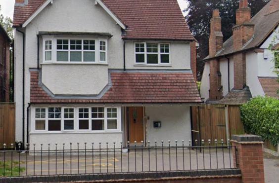Sutton House - An outside view of the home